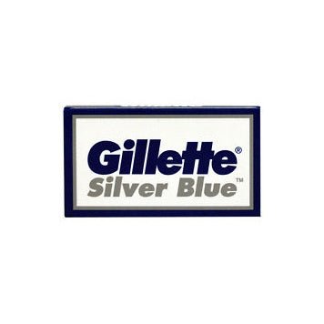 Gillette - Silver Blue DE Safety Razor Blades - 5 pack - Chiseled Face